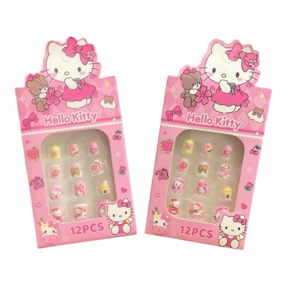 Sanrio Other - Sanrio Hello Kitty Colorful (24) Stick On Nails